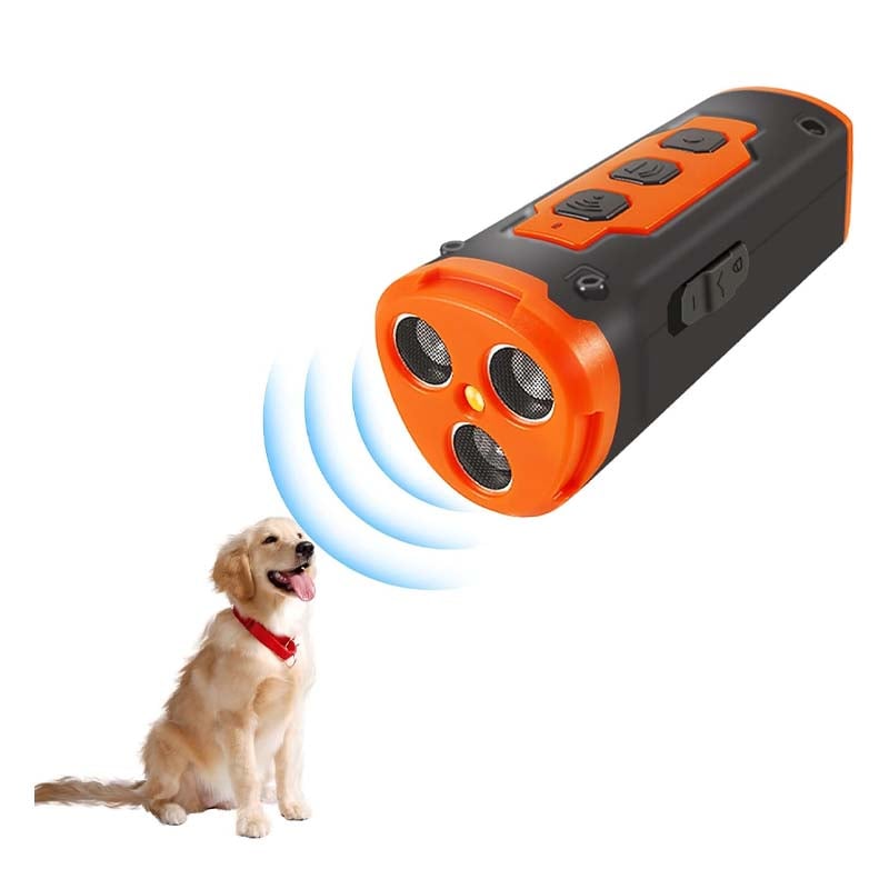 High-Frequency Ultrasonic Dog Repellent – Portable Anti-Bark Device for Training & Outdoor Safety