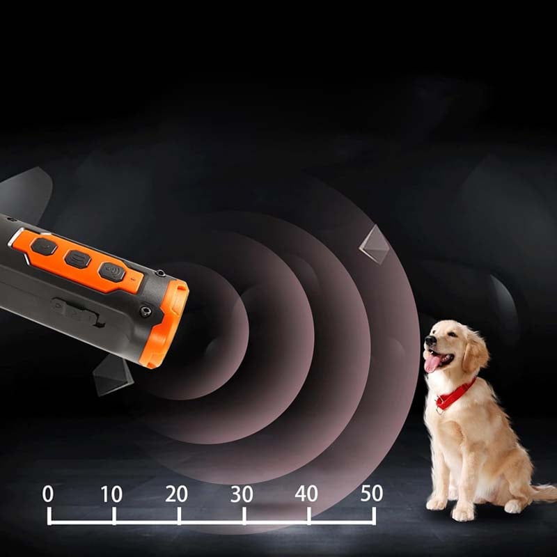 High-Frequency Ultrasonic Dog Repellent – Portable Anti-Bark Device for Training & Outdoor Safety
